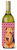 Hearts Love and Valentine's Day Design with Dog Wine Bottle Hugger - 615872700547