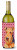 Hearts Love and Valentine's Day Design with Dog Wine Bottle Hugger - 615872700547