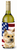 USA Patriotic American Flag Design with Dog Wine Bottle Hugger - 652259159499