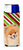 Candy Cane Holiday Christmas Design with Dog Ultra Hugger for slim cans - 615872734252
