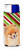 Candy Cane Holiday Christmas Design with Dog Ultra Hugger for slim cans - 615872734252