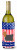 American Flag and Dog Wine Bottle Hugger - 638508497222