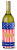 American Flag and Dog Wine Bottle Hugger - 638508497581