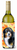 Dog with Fall Design Wine Bottle Hugger - 652259174706