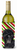 Candy Cane Christmas Design with Dog Wine Bottle Hugger - 615872709434