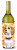 Dog with Fall Design Wine Bottle Hugger - 652259175116