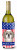 American Flag and Dog Wine Bottle Hugger - 638508210272