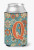 Monogram Letter Flowers Can or Bottle Hugger - 615872970698