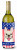 American Flag and Dog Wine Bottle Hugger - 638508210159
