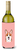 Checkerboard Design with Dog Wine Bottle Hugger - 615872918898