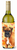 Dog with Fall Design Wine Bottle Hugger - 652259174652