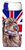 Dog with English Union Jack British Flag Ultra Hugger for slim cans - 638508067784