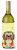 Dog Art Easter Egg Hunt Wine Bottle Hugger - 638508207784