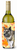 Dog with Fall Design Wine Bottle Hugger - 652259174942