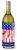 American Flag and Dog Wine Bottle Hugger - 638508986481