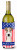 American Flag and Dog Wine Bottle Hugger - 638508210241
