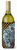 Candy Corn Halloween Design with Dog Wine Bottle Hugger - 615872867011
