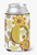 Monogram Letter Floral Can or Bottle Hugger - 615872968336