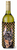 Candy Corn Halloween Design with Dog Wine Bottle Hugger - 615872844678