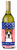 American Flag and Dog Wine Bottle Hugger - 638508210005