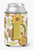 Monogram Letter Floral Can or Bottle Hugger - 615872968237