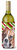 Candy Cane Christmas Design with Dog Wine Bottle Hugger - 615872845996