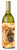 Dog with Fall Design Wine Bottle Hugger - 652259174867