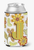 Monogram Letter Floral Can or Bottle Hugger - 615872968299
