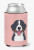 Dog Face Checkerboard Can or Bottle Hugger - 615872893300