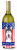 American Flag and Dog Wine Bottle Hugger - 638508209955
