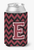 Monogram Letter Chevron Can or Bottle Hugger - 638508275301