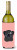 Checkerboard Design with Dog Wine Bottle Hugger - 615872918980