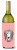 Checkerboard Design with Dog Wine Bottle Hugger - 615872918645