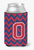 Monogram Letter Chevron Can or Bottle Hugger - 638508275905