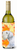 Dog with Fall Design Wine Bottle Hugger - 652259175093