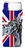 Dog with English Union Jack British Flag Ultra Hugger for slim cans - 638508067814