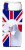 English Union Jack British Flag Design with Dog Ultra Hugger for slim cans - 615872831395