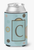 Monogram Letter Can or Bottle Hugger - 617375997325
