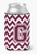 Monogram Letter Chevron Can or Bottle Hugger - 638508275073