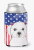 American Flag and Dog Can or Bottle Hugger - 638508242563