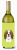 Checkerboard Design with Dog Wine Bottle Hugger - 615872917976