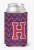 Monogram Letter Chevron Can or Bottle Hugger - 638508275837
