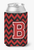 Monogram Letter Chevron Can or Bottle Hugger - 638508274021