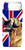 Dog with English Union Jack British Flag Ultra Hugger for slim cans - 615872827008