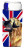 Dog with English Union Jack British Flag Ultra Hugger for slim cans - 615872827008