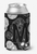 Monogram Letter Day of the Dead Skulls Black Can or Bottle Hugger - 615872969616