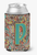 Monogram Letter Retro Tribal Alphabet Can or Bottle Hugger - 615872970940