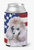 Patriotic With Dog Can or Bottle Hugger - 652259204014