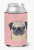 Dog Face Checkerboard Can or Bottle Hugger - 615872893553