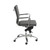 25.99" X 26.78" X 38.39" Low Back Office Chair in Gray with Chromed Steel Base - 4512839461182